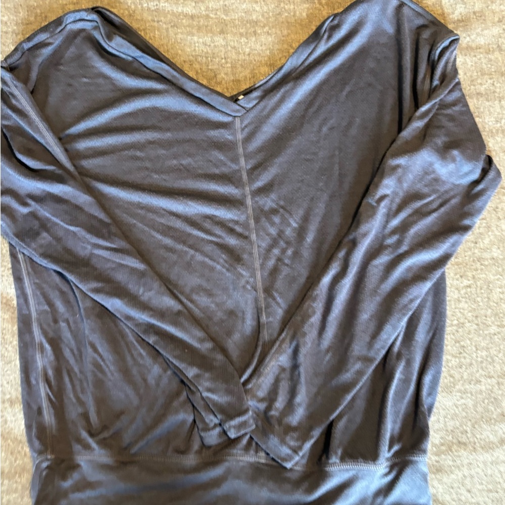 Prana Orona long sleeve  shirt Womens‎ size XS Navy Blue